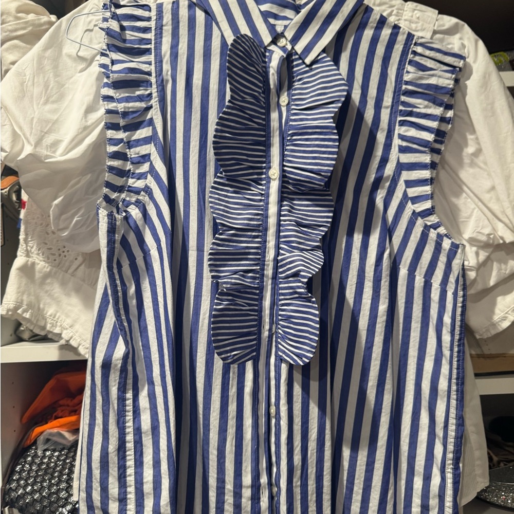 Blue Striped Shirt
